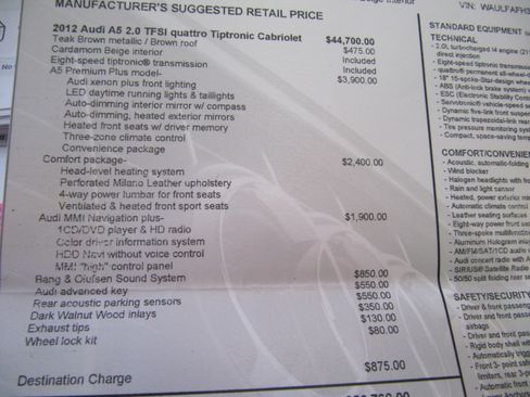 Used 2012 Audi A5 2.0T Premium Plus image 25