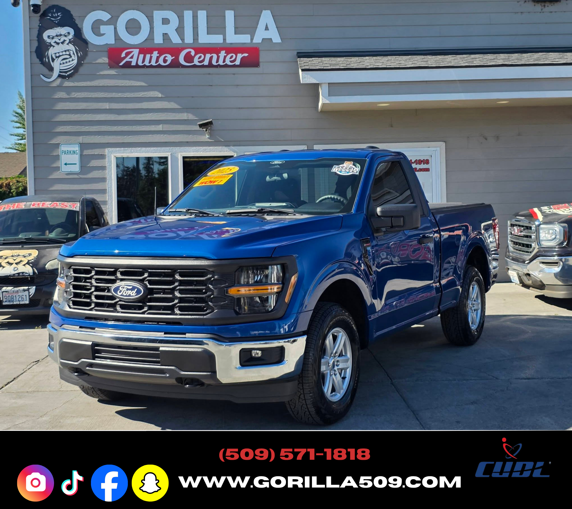 Used 2025 Ford F150 4x4 Regular Cab XL image 3