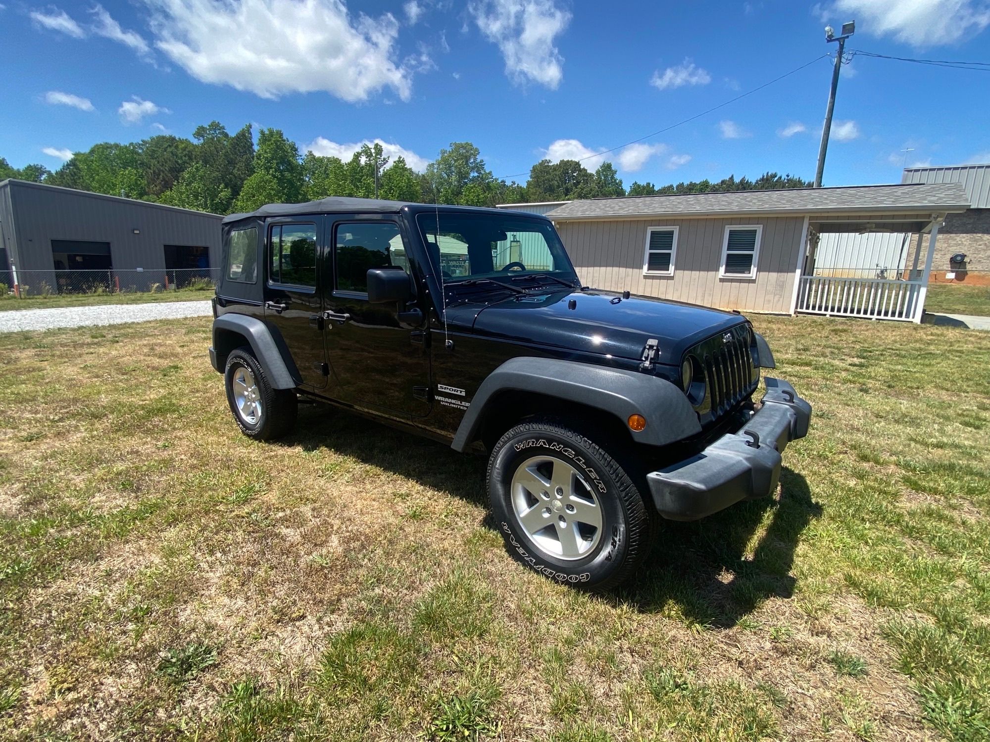 Used 2017 Jeep Wrangler 4WD Unlimited Sport image 1