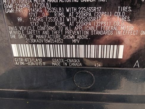 Used 2011 Toyota RAV4 Limited image 11