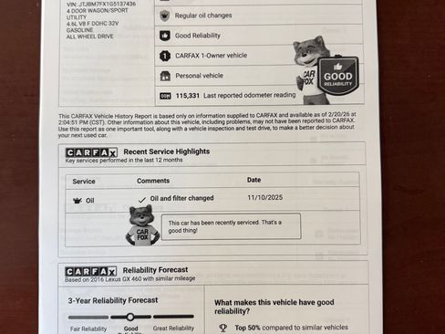 Used 2016 Lexus GX 460 image 2