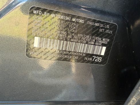 Used 2024 Mitsubishi Mirage ES image 29