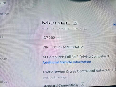 Used 2021 Tesla Model 3 Standard Range Plus RWD image 9