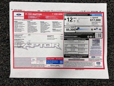 Used 2025 Ford F150 Raptor R image 34