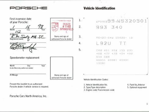 Used 1998 Porsche 911 Carrera S Coupe RWD image 82