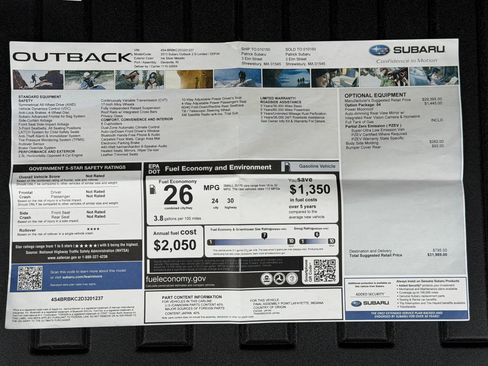 Used 2013 Subaru Outback 2.5i Limited image 66