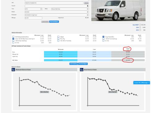 Used 2016 Nissan NV 3500 S image 3