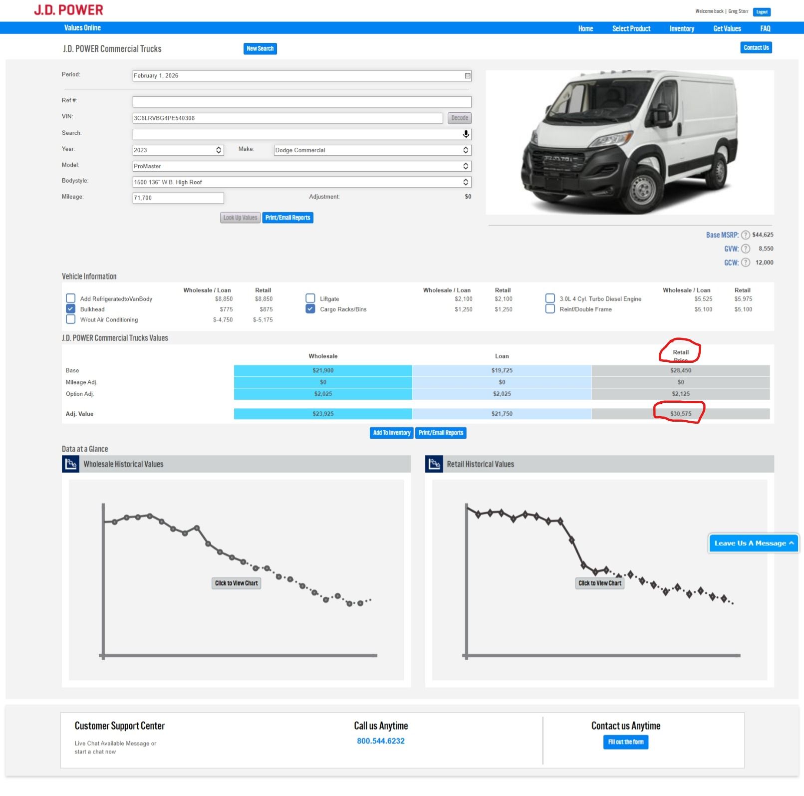Used 2023 RAM ProMaster 1500 136 High Roof FWD image 3