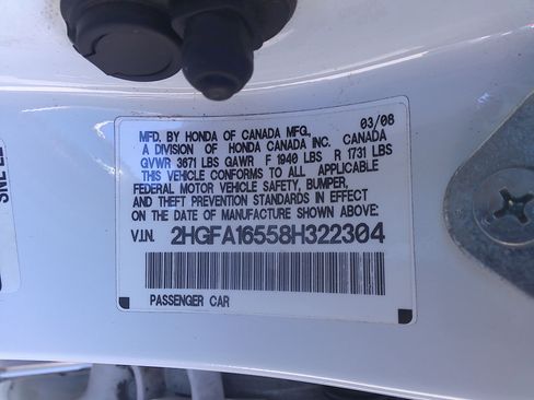 Used 2008 Honda Civic LX image 34