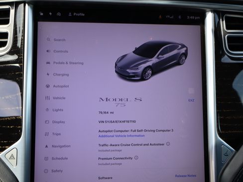Used 2017 Tesla Model S 75 RWD image 2