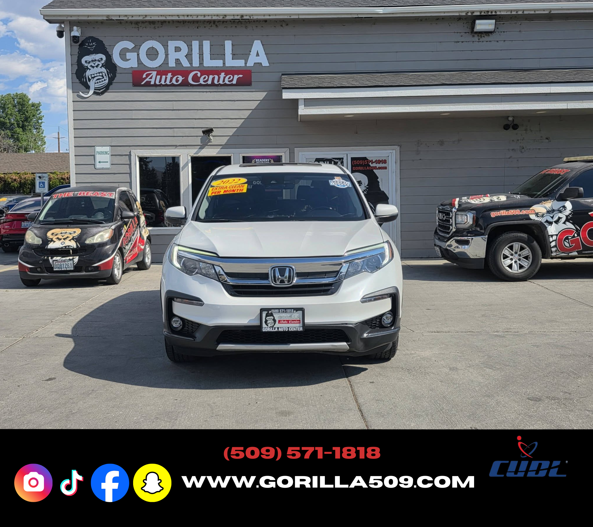 Used 2022 Honda Pilot AWD EX-L image 2