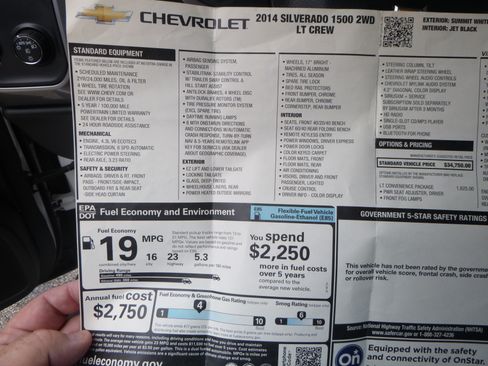 Used 2014 Chevrolet Silverado 1500 2WD Crew Cab LT image 28
