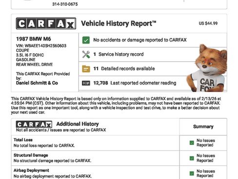 Used 1987 BMW M6 image 79