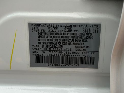 Used 2022 Nissan Sentra SV FWD image 8