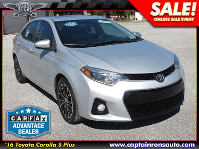 Used 2016 Toyota Corolla S Plus