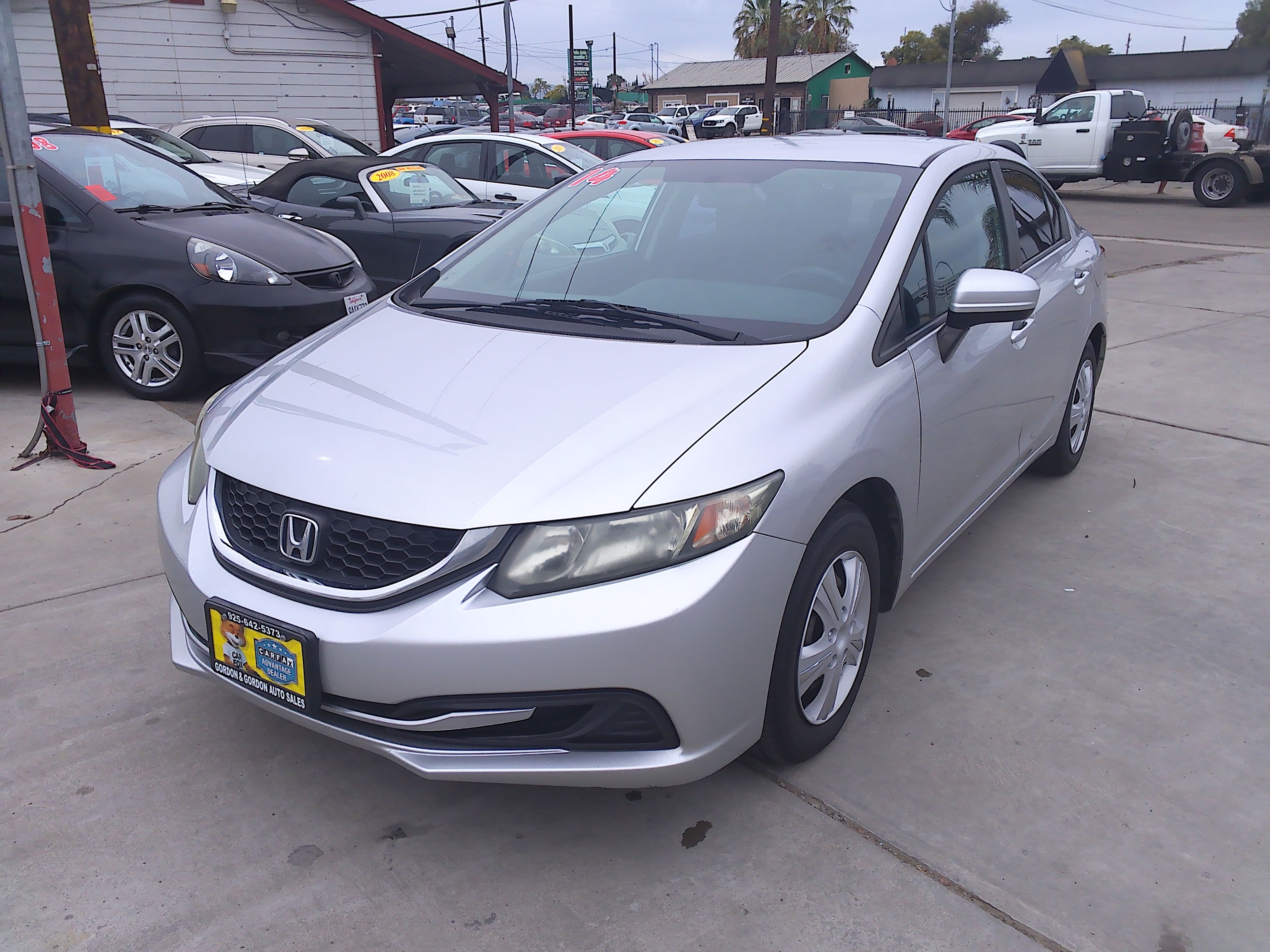 Used 2014 Honda Civic LX Sedan image 2