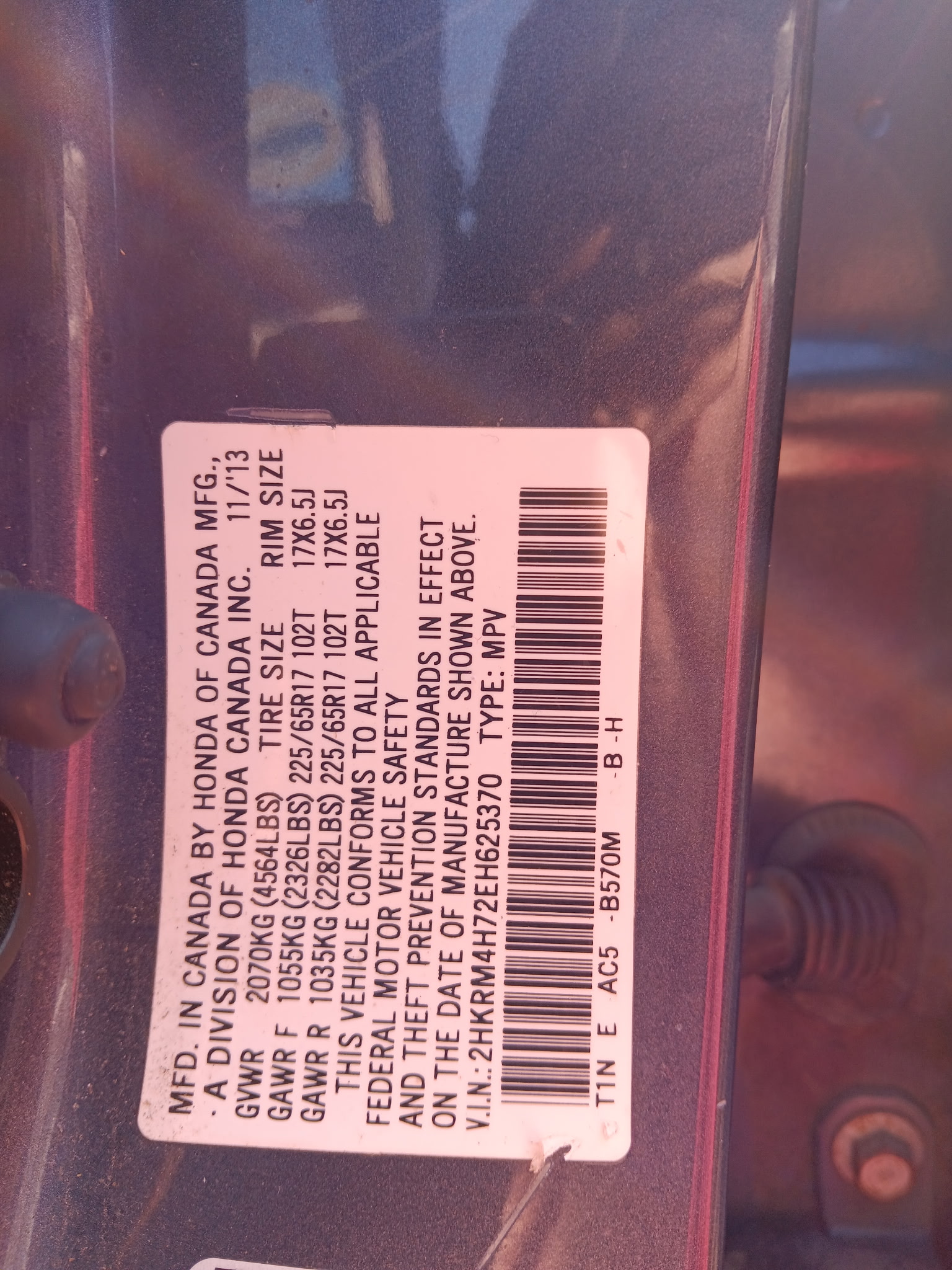 Used 2014 Honda CR-V EX-L image 16