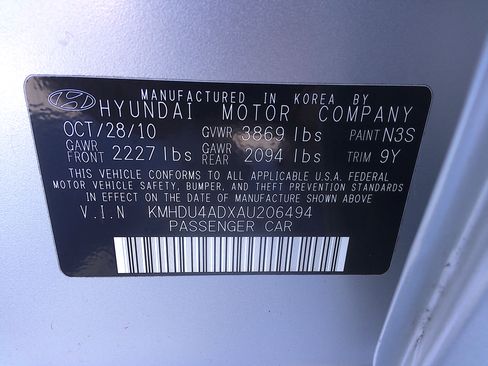 Used 2010 Hyundai Elantra SE image 37
