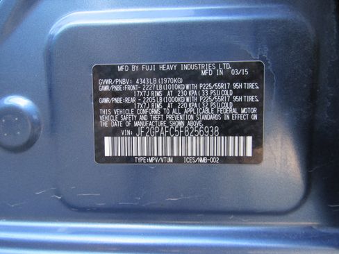 Used 2015 Subaru XV Crosstrek 2.0i Premium image 22