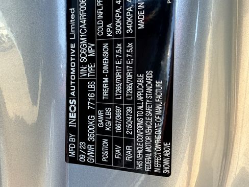 Used 2024 INEOS Grenadier Trialmaster Edition image 22