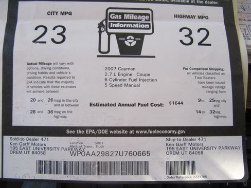 Used 2007 Porsche Cayman image 26