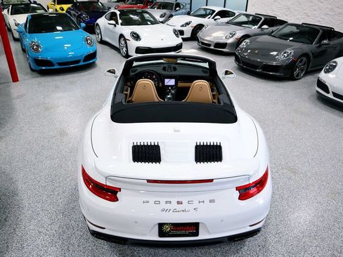Used 2017 Porsche 911 Turbo S Cabriolet AWD/4WD image 13