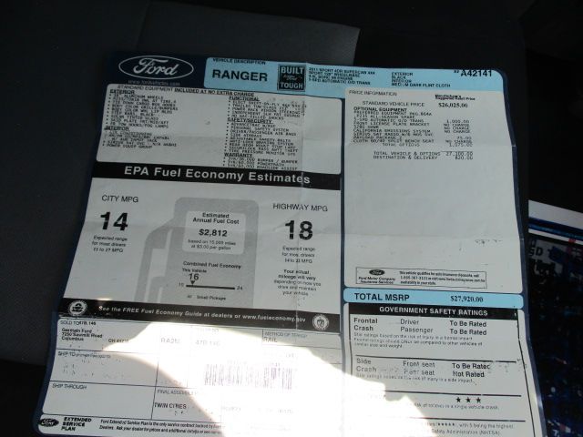 Used 2011 Ford Ranger Sport AWD/4WD image 28