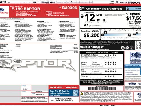 Used 2026 Ford F150 Raptor R AWD/4WD image 3