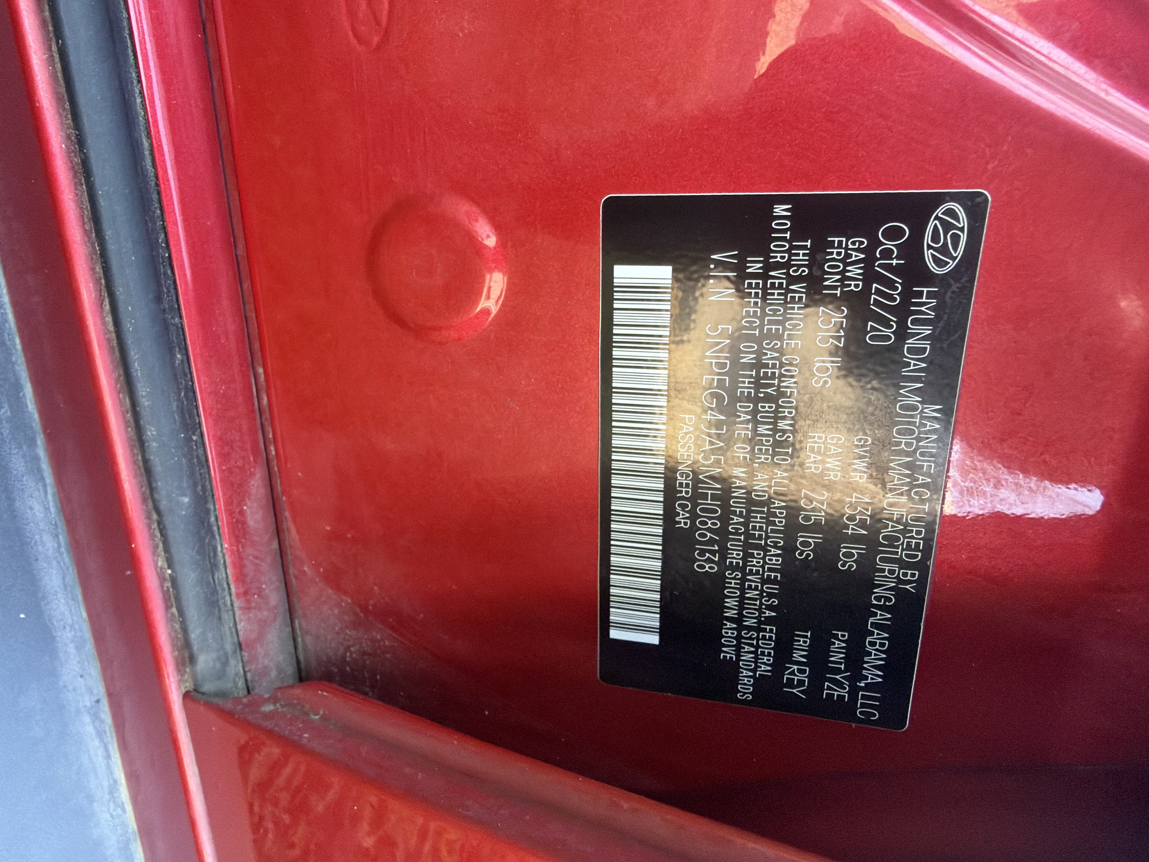 Used 2021 Hyundai Sonata SE FWD image 43