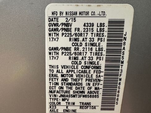 Used 2015 Nissan Rogue SV image 8