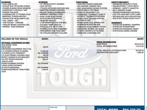 Used 2024 Ford F350 Platinum image 29