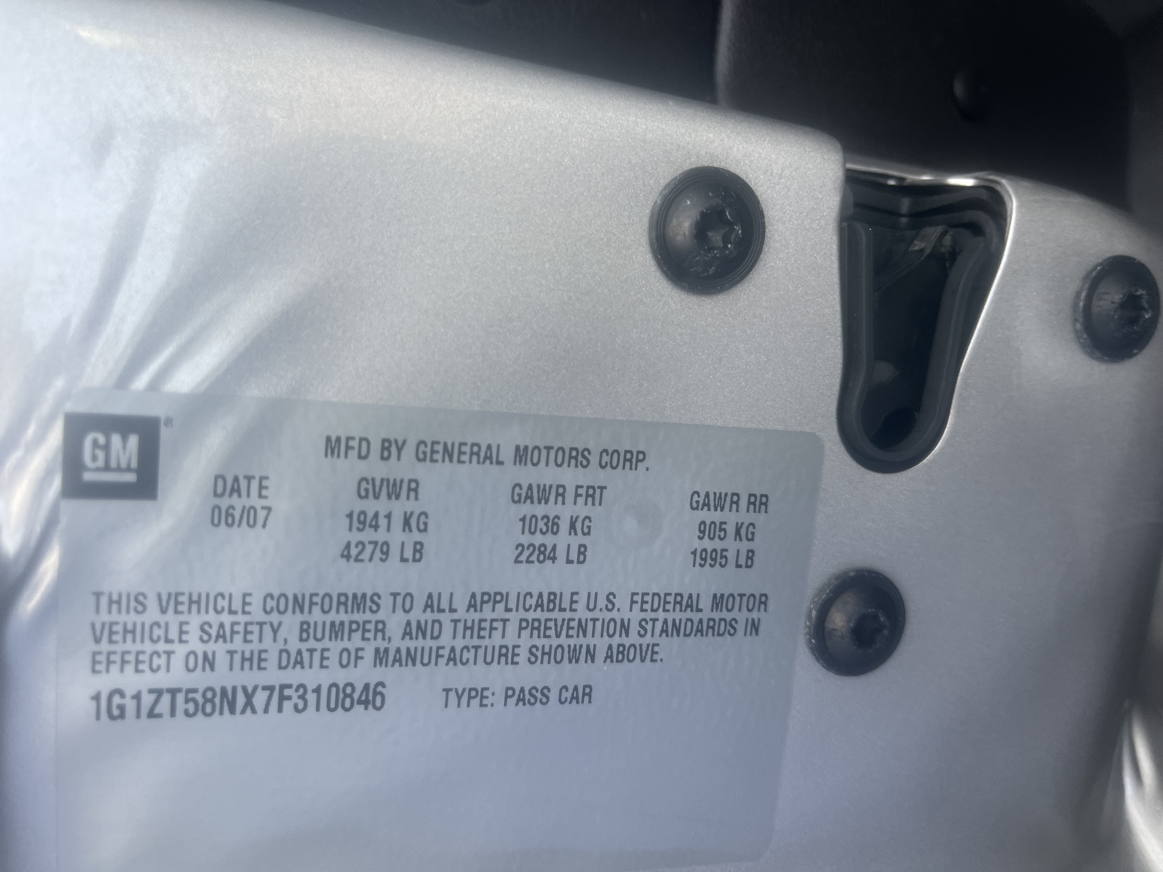 Used 2007 Chevrolet Malibu LT V6 FWD image 18
