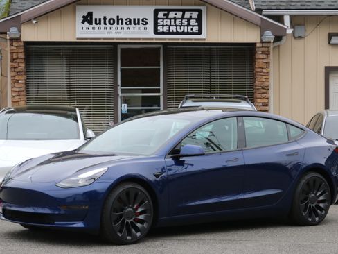 Used 2023 Tesla Model 3 Performance AWD/4WD image 4