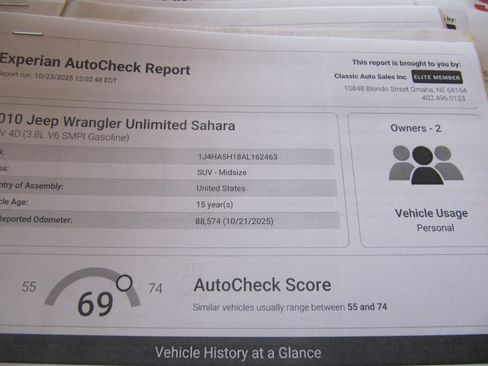 Used 2010 Jeep Wrangler Unlimited Sahara image 25