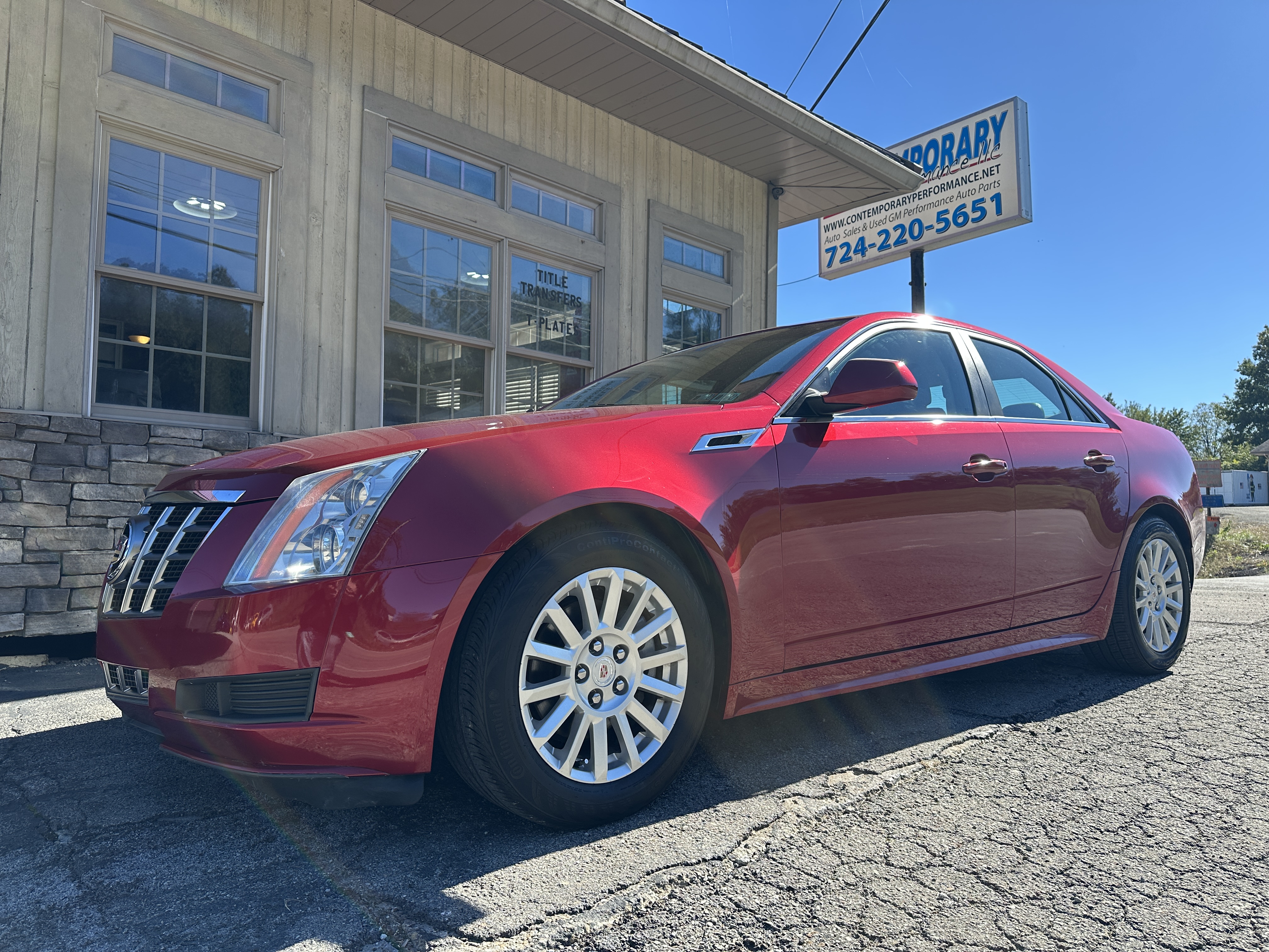 Used 2012 Cadillac CTS Sedan RWD image 1