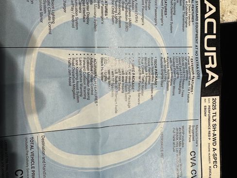 Used 2025 Acura TLX Type S w/ Performance Tire AWD image 14