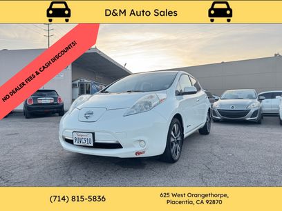 Used 2016 Nissan Leaf SV