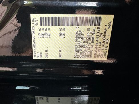 Used 2017 Nissan Maxima 3.5 SL image 8