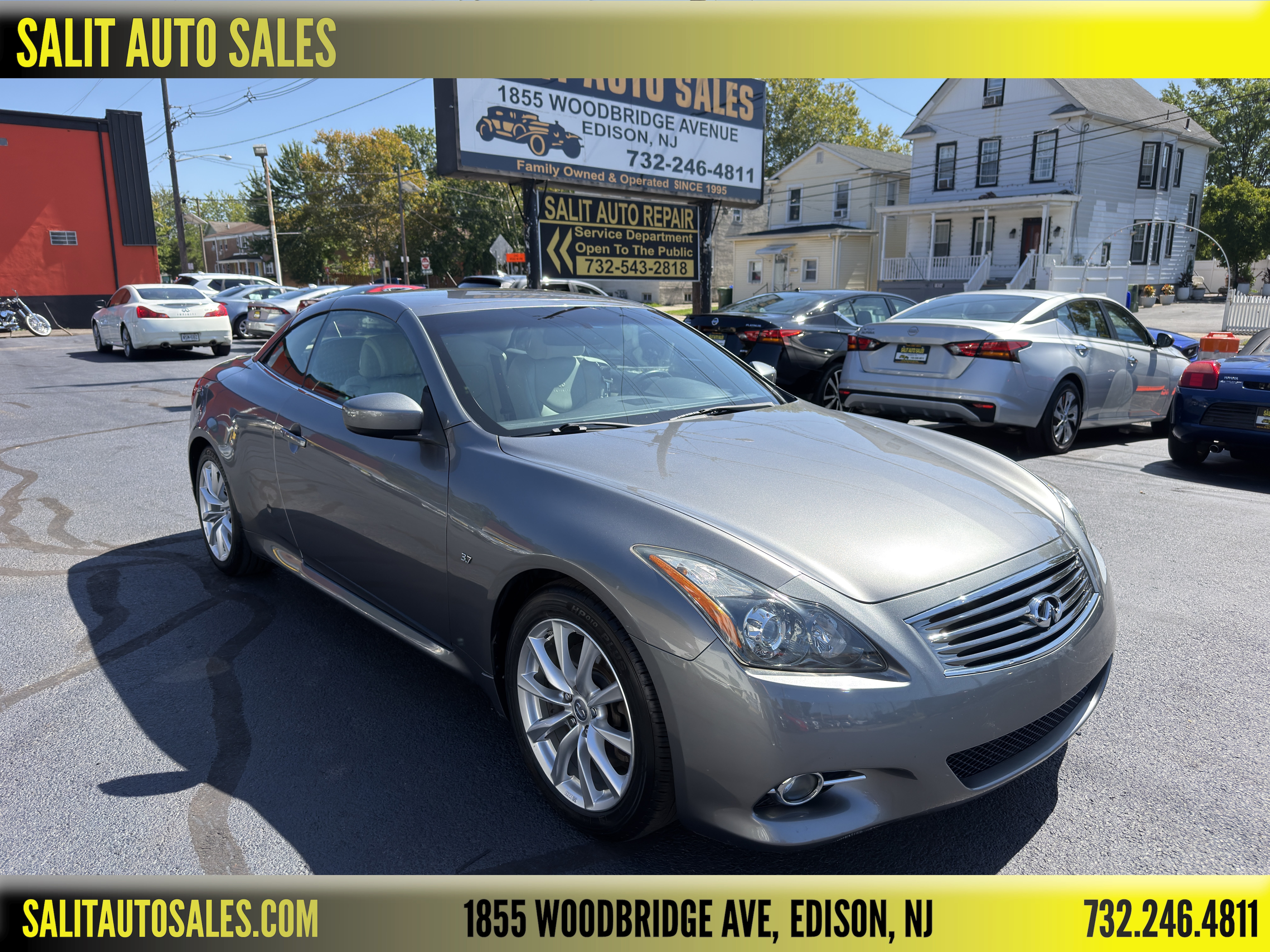 Used 2014 INFINITI Q60 Convertible RWD image 1