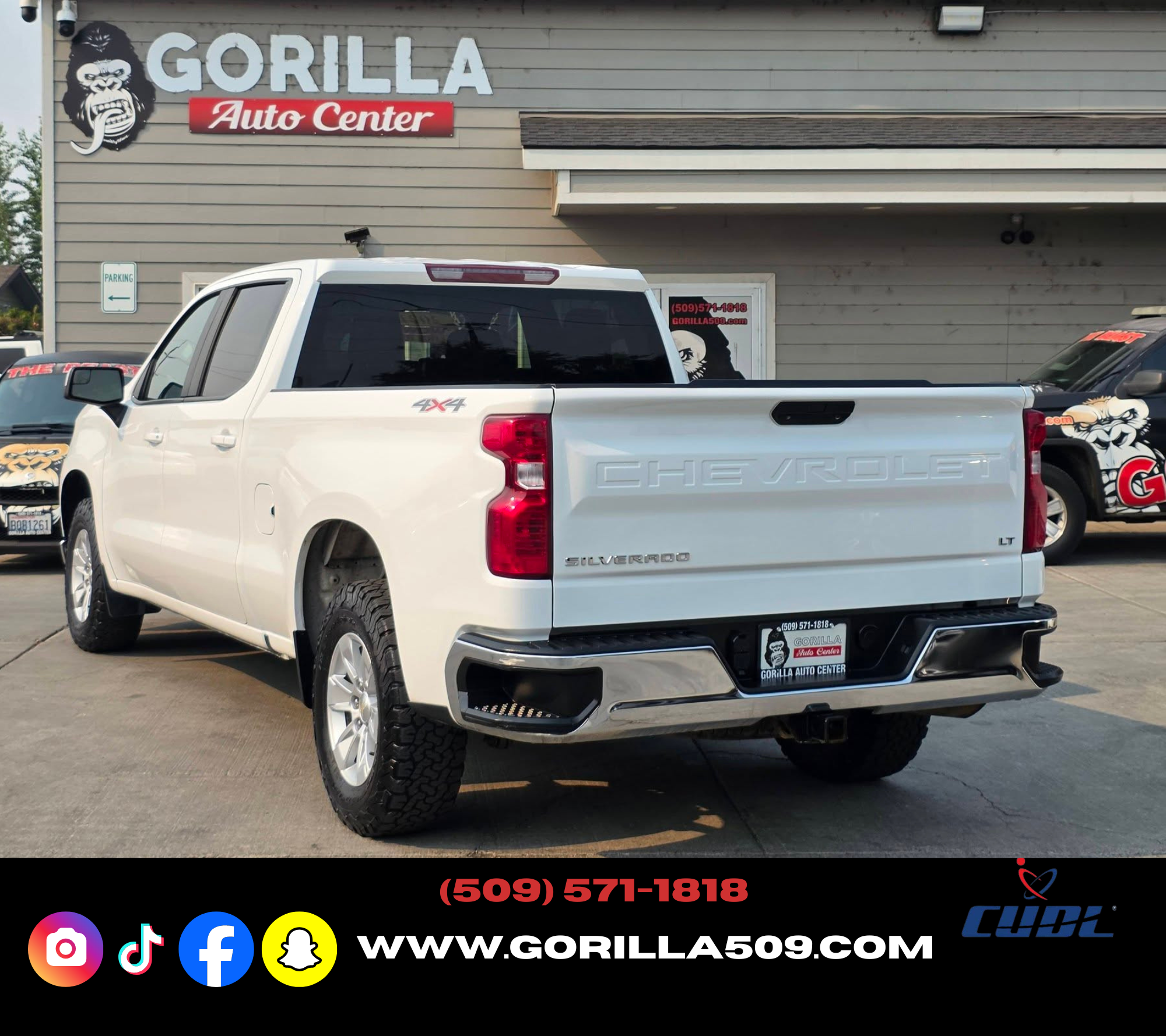 Used 2021 Chevrolet Silverado 1500 4x4 Crew Cab LT image 5
