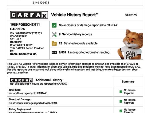 Used 1989 Porsche 911 Speedster image 97