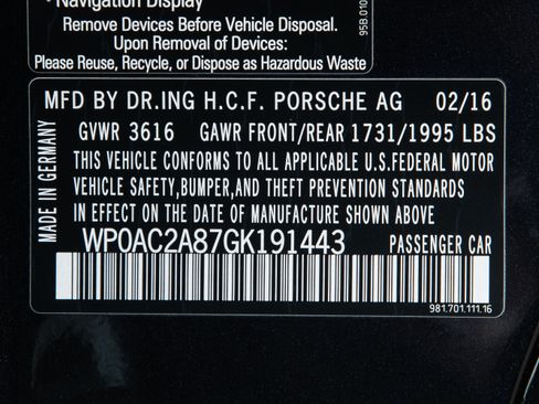 Used 2016 Porsche Cayman GT4 image 36