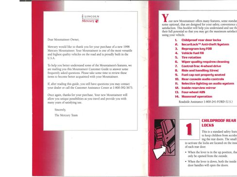 Used 1998 Mercury Mountaineer Premier image 7