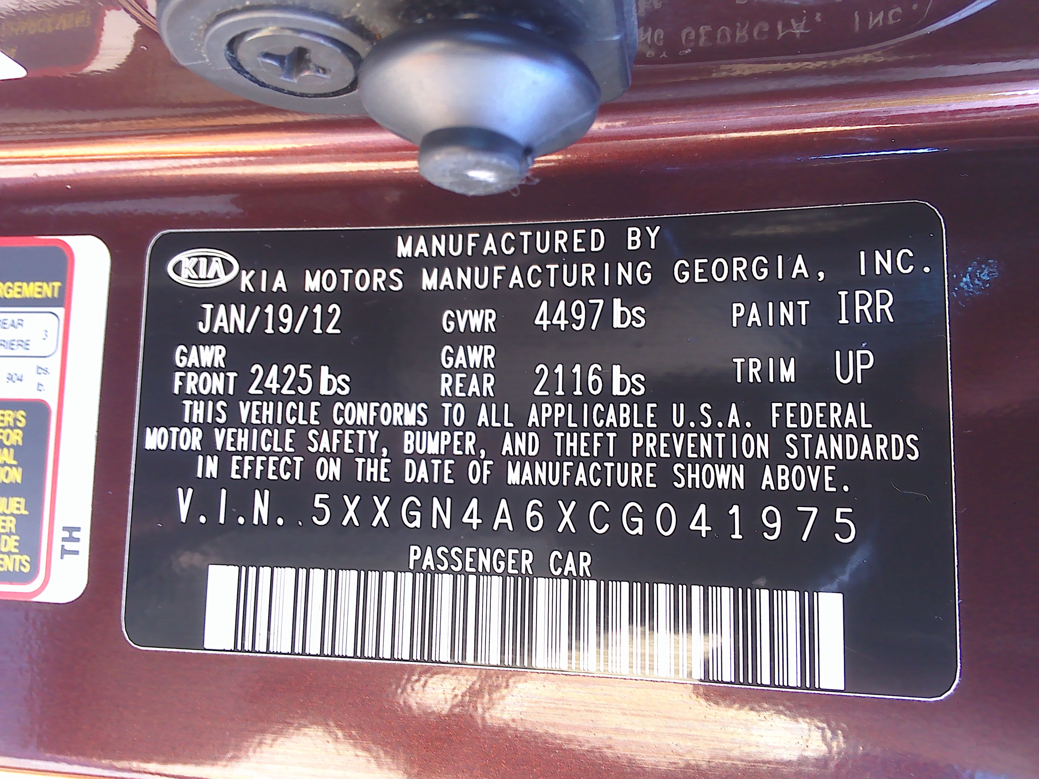 Used 2012 Kia Optima EX Turbo FWD image 42