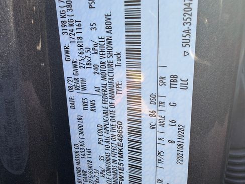 Used 2021 Ford F150 Lariat Limited image 25