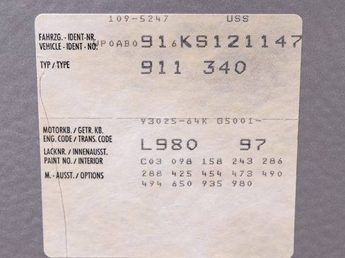 Used 1989 Porsche 911 Carrera image 55