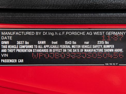 Used 1988 Porsche 911 Turbo Coupe RWD image 39