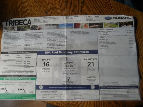 Used 2011 Subaru Tribeca Limited image 11