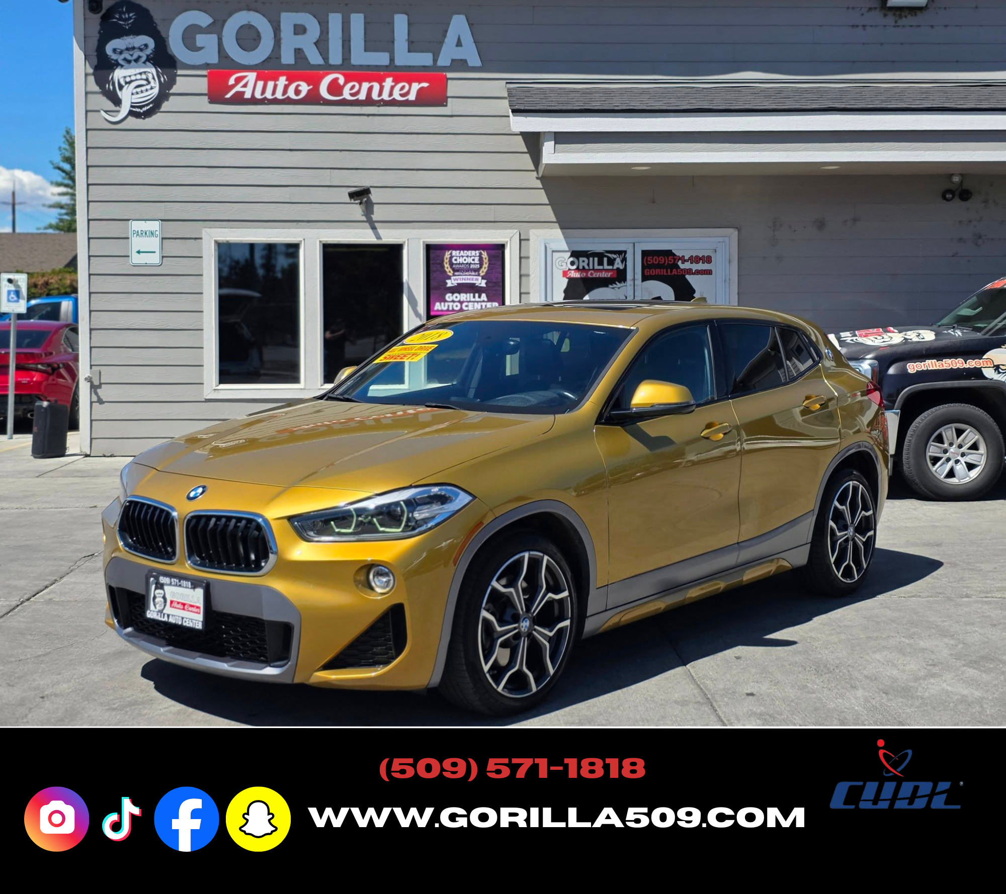 Used 2018 BMW X2 xDrive28i AWD/4WD image 3