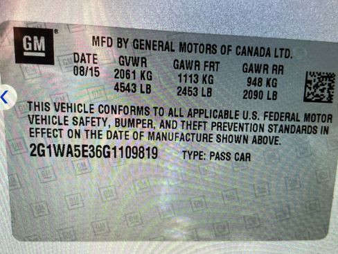 Used 2016 Chevrolet Impala Limited LS image 8